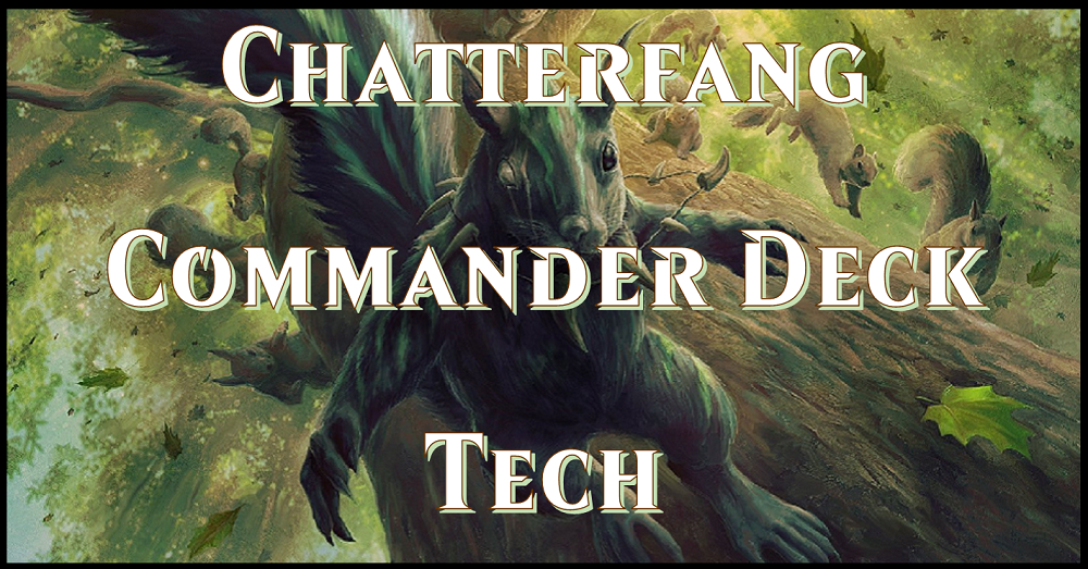 mtg chatterfang commander deck MTG Commander Deck EDH Deck Chatterfang, Squirrel General 100 Magic Cards  Custom Deck Squirrels Tokens Green Black Golgari main image 1