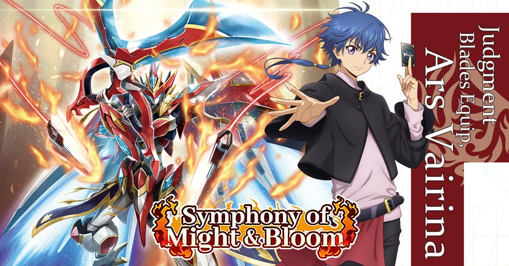 Cardfight!! Vanguard: Symphony of Might & Bloom | Sealed Flipside Gaming Cardfight!! Vanguard: Symphony of Might & Bloom | Sealed Flipside Gaming