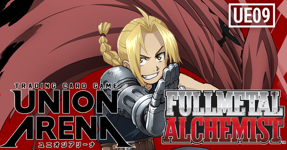 Union Arena: Fullmetal Alchemist | Boxes, Cases & More Flipside Gaming Union Arena: Fullmetal Alchemist | Boxes, Cases & More Flipside Gaming