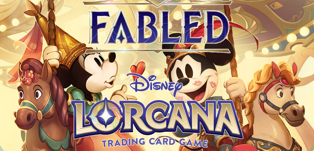 Lorcana: Fabled | Booster Boxes, Cases, Troves, & More Flipside Gaming Lorcana: Fabled | Booster Boxes, Cases, Troves, & More Flipside Gaming