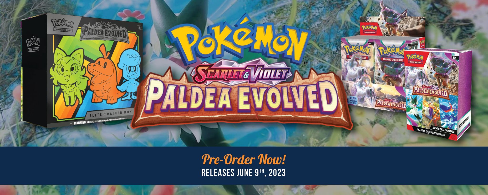 Pokemon Paldea Evolved Sealed Flipside Gaming Pokemon Paldea Evolved Sealed Flipside Gaming