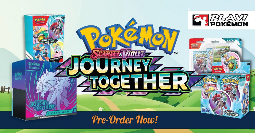 pokemon journey together booster box pre order Pokemon: Journey Together Booster Box main image 1