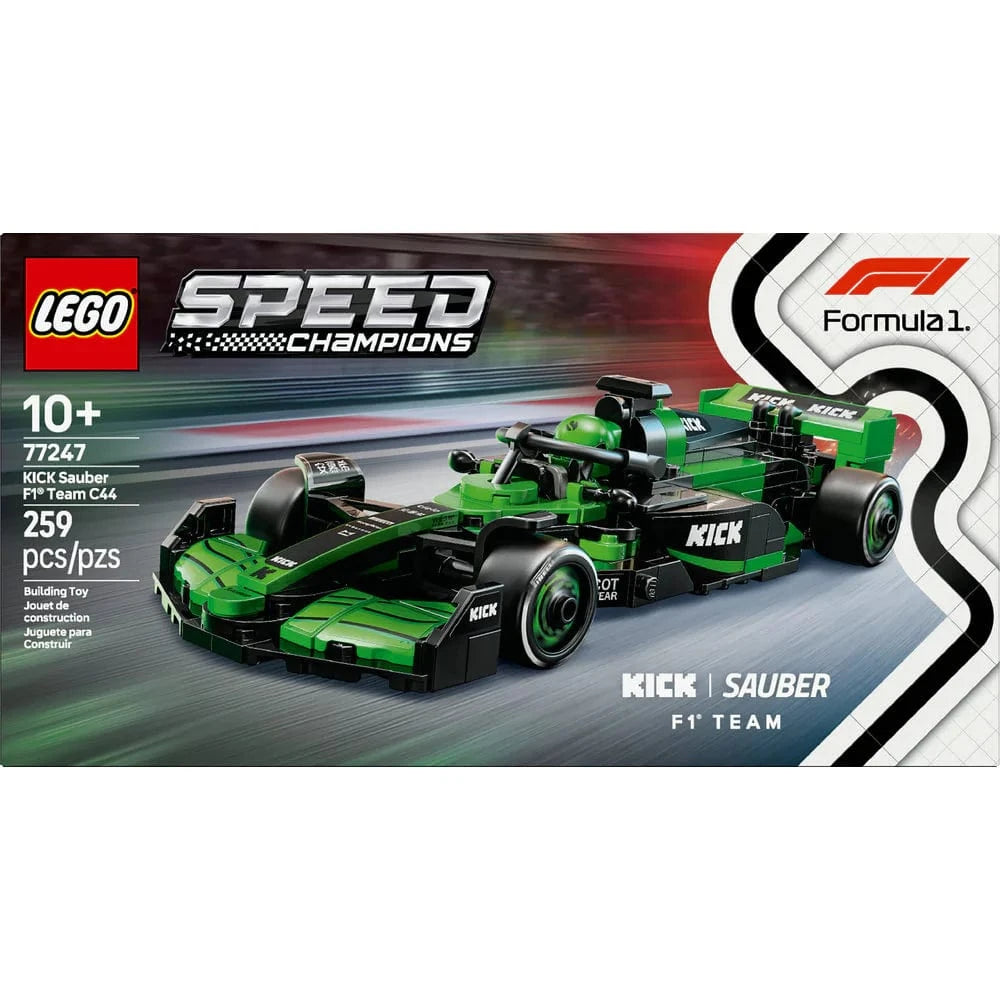 LEGO® Speed Champions KICK Sauber F1 Team C44 77247 – Flipside Gaming