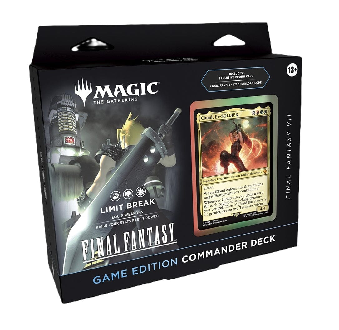 MTG Final Fantasy Holiday FFVII Video Game Commander Deck – Flipside Gaming