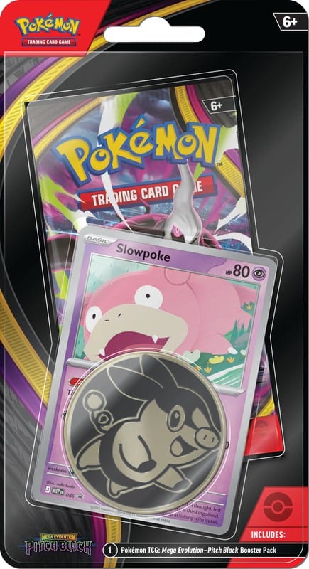Pokemon Pitch Black ME05 [Slowpoke] Checklane Blister – Flipside Gaming