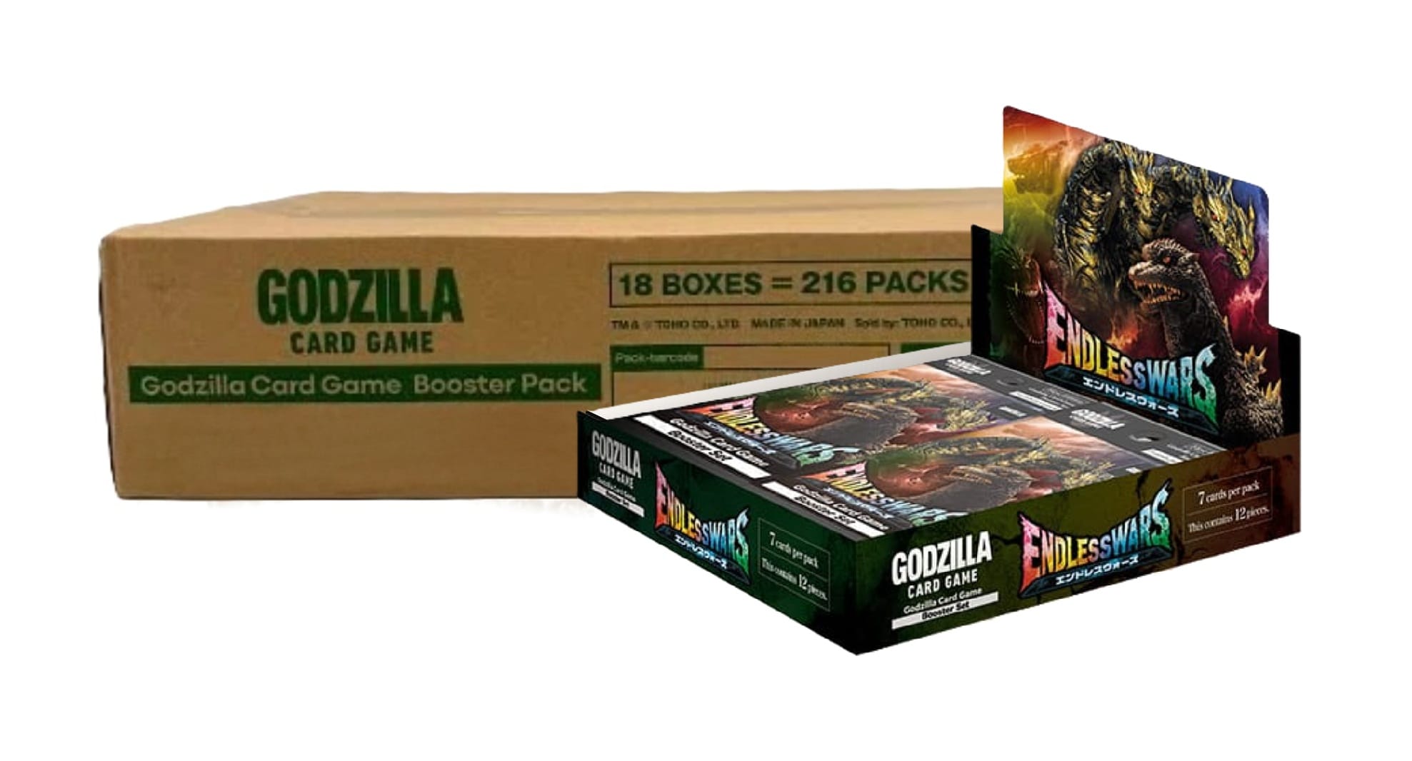 godzilla booster box Card Game: Endless Wars this set is built to deliver spectacle and strategy in equal measure Godzilla TCG: Endless Wars (BP04)