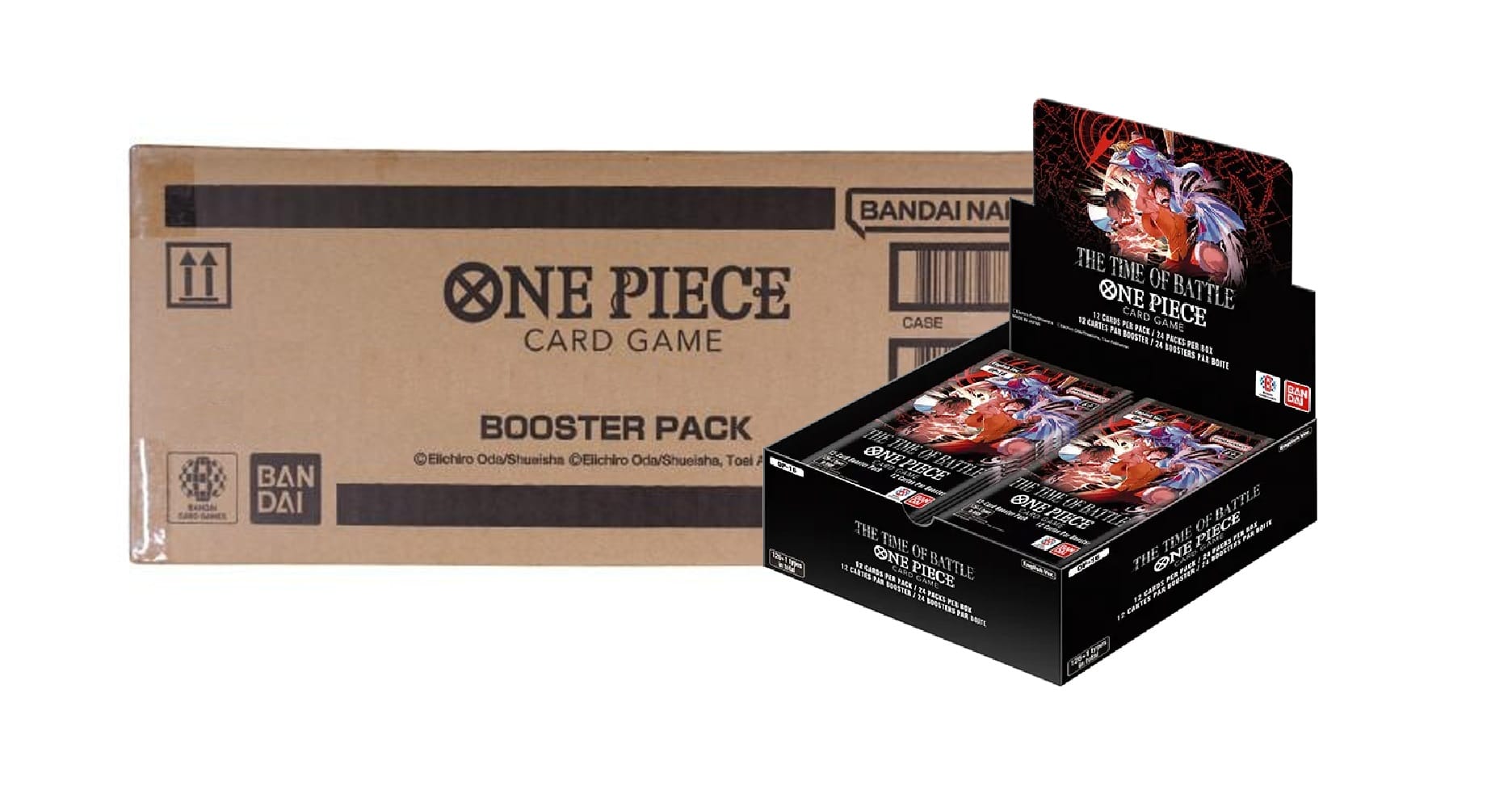how many booster box in a case one piece Piece: The Time of Battle (OP-16) [x12] The Donquixote Pirates Lord Xander, the Collector Size:20 Booster Boxes Blissful Eternity