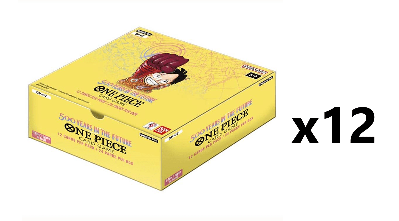 One Piece: 500 Years in the Future (OP 07) [x12] Booster Case – Flipside  Gaming
