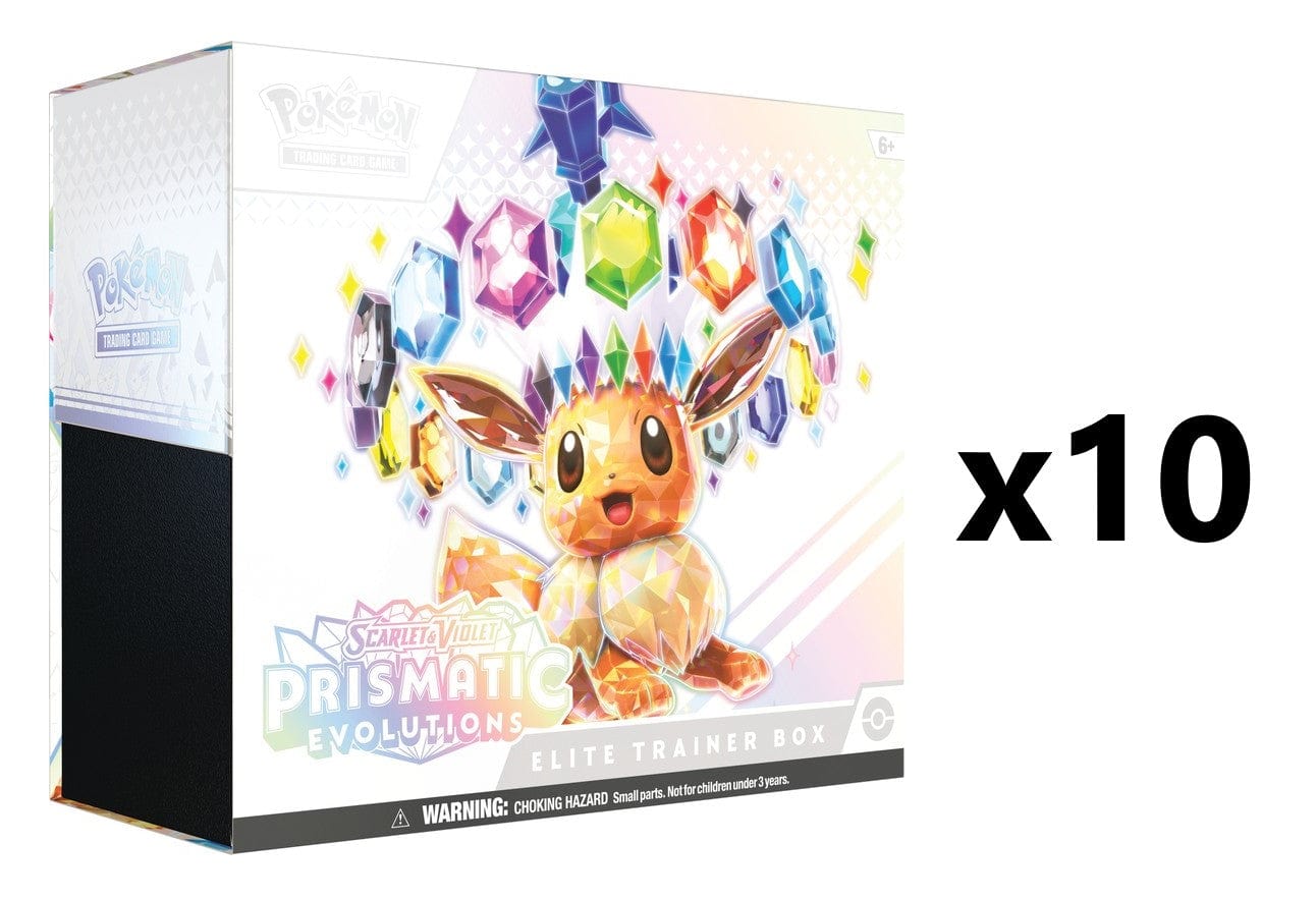 Pokemon SV8.5 Prismatic Evolutions Elite Trainer Box [x10] Sealed