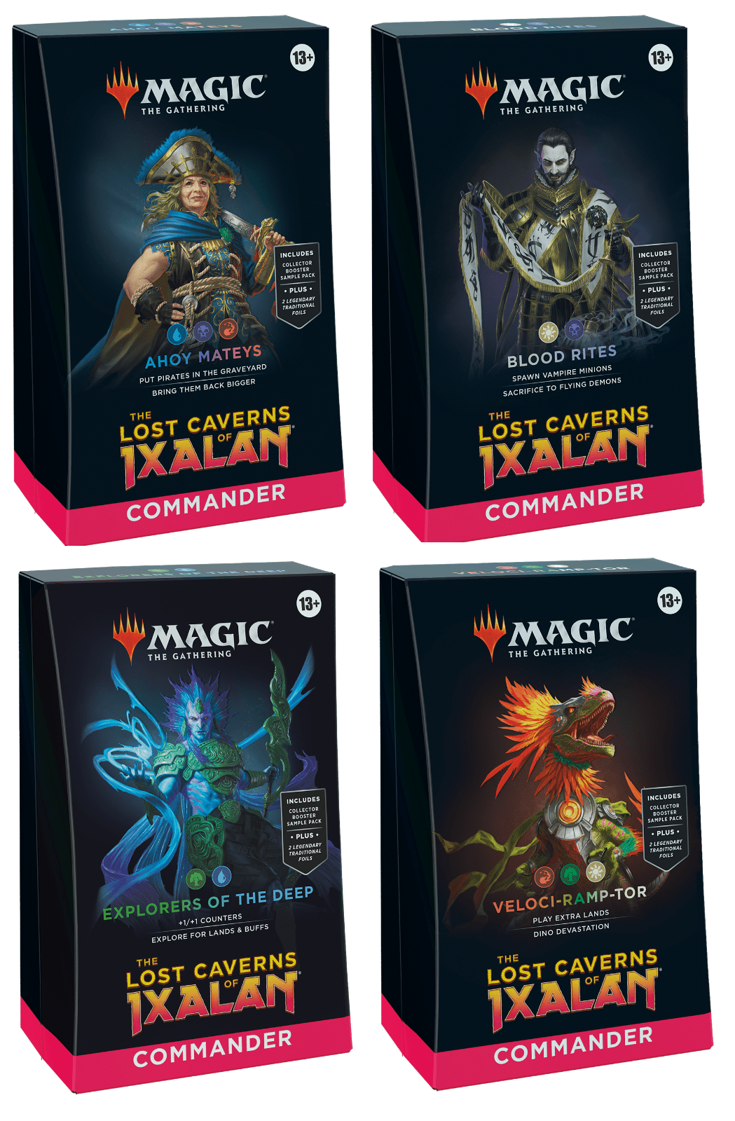 Lost Caverns Of Ixalan Commander Decks