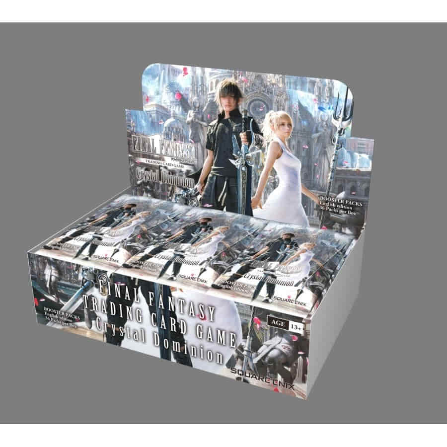 Final Fantasy TCG Opus XV: Crystal Dominion Booster Box Flipside Gaming Final Fantasy TCG Opus XV: Crystal Dominion Booster Box Flipside Gaming