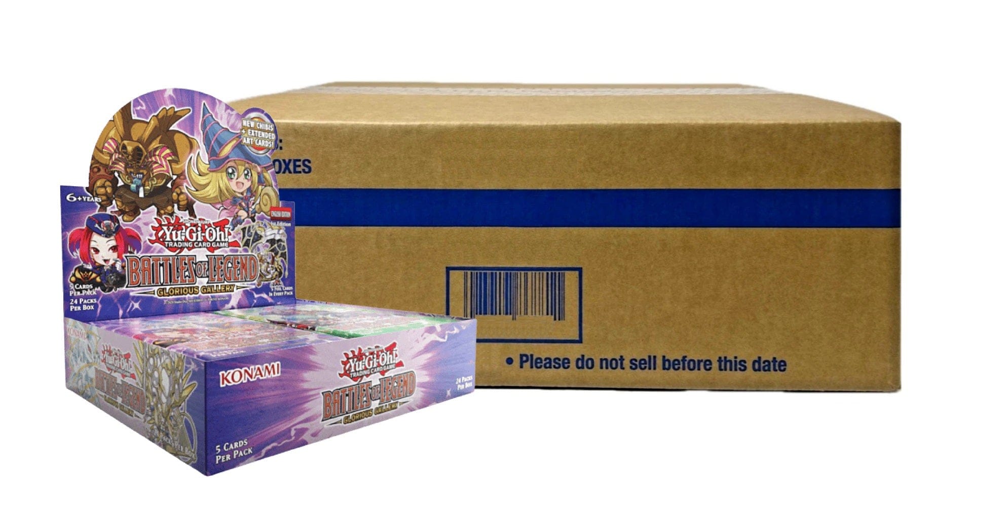 Yu-Gi-Oh! Battles of Legend Glorious Gallery [x12] Booster Case – Flipside  Gaming