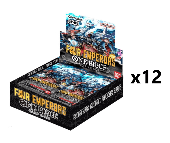 op09 emperors in the new world booster box Japanese OP-09 One Piece TCG Four : Toys & Games A Special Booster Pack to Commemorate the 2nd Anniversary One Piece: Emperors In The