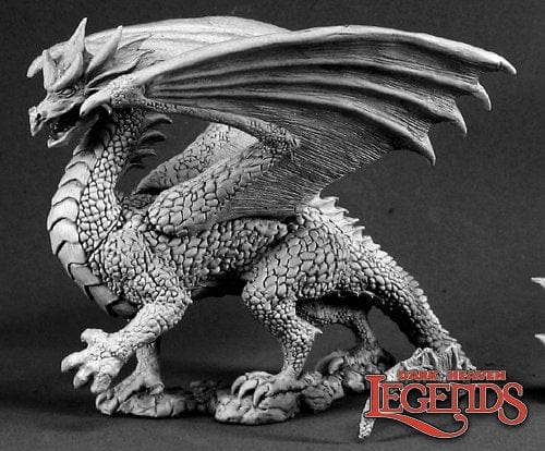 Dark Heaven Legends: Dragon of Fire Model Kit Reaper Miniatures