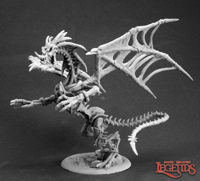 Dark Heaven Legends: Akar Nakhal, Pharaoh Dragon Model Kit Reaper Miniatures