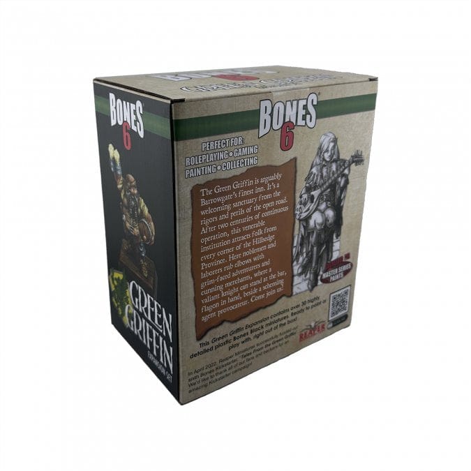 Bones Black: Reaper Bones 6 - Green Griffin Expansion Set Model Kit Reaper Miniatures