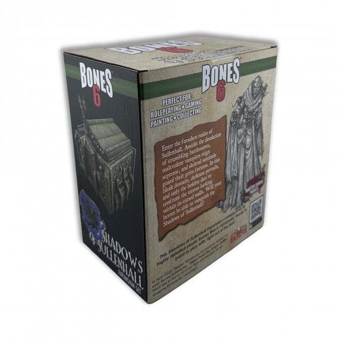 Bones Black: Reaper Bones 6 - Shadows of Sullenhall Expansion Set Model Kit Reaper Miniatures