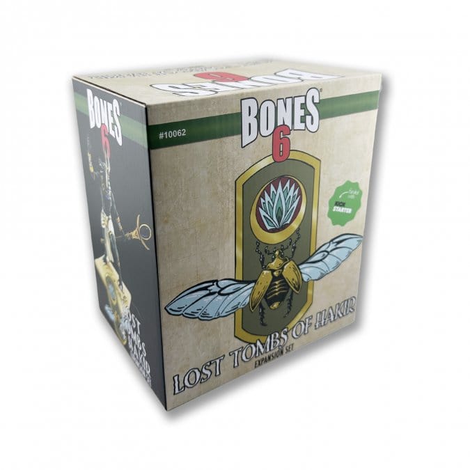 Bones Black: Reaper Bones 6 - Lost Tombs of Hakir Expansion Set Model Kit Reaper Miniatures
