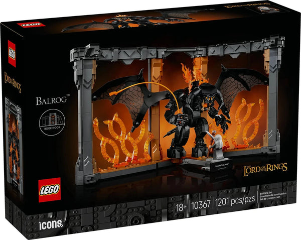 LEGO® Icons The Lord of the Rings: Balrog™ Book Nook 10367 LEGO LEGO
