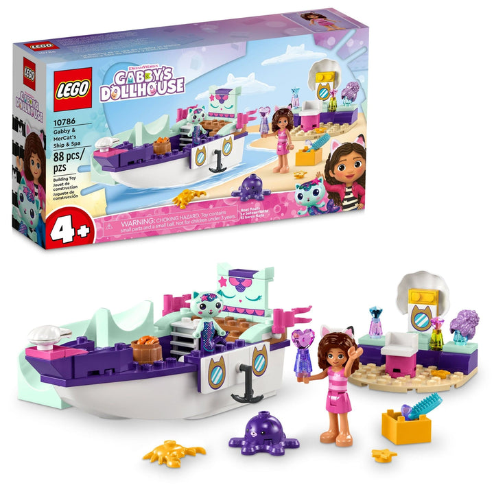 LEGO® Gabby & MerCat’s Ship & Spa 10786 LEGO LEGO