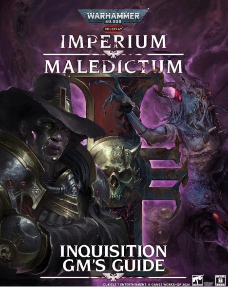 Warhammer 40K RPG: Imperium Maledictum - Inquisition GM`s Guide (Hardcover) Book Alliance Games Distribution