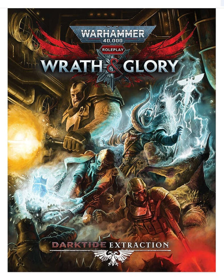 Warhammer 40K Wrath & Glory RPG: Darktide Extraction Book Alliance Games Distribution