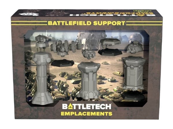 BattleTech: Miniature ForcePack - Battlefield Support Emplacements Model Kit Alliance Games Distribution
