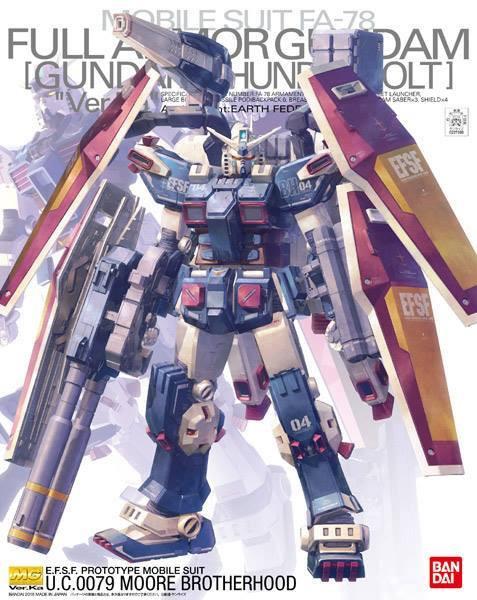 MG Full Armor Gundam (Ver. Ka) (Gundam Thunderbolt Ver.) Model Kit Bandai Namco