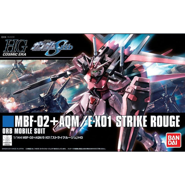 HGCE #176 MBF-02+AQM/E-X01 Strike Rouge Model Kit Bandai Namco