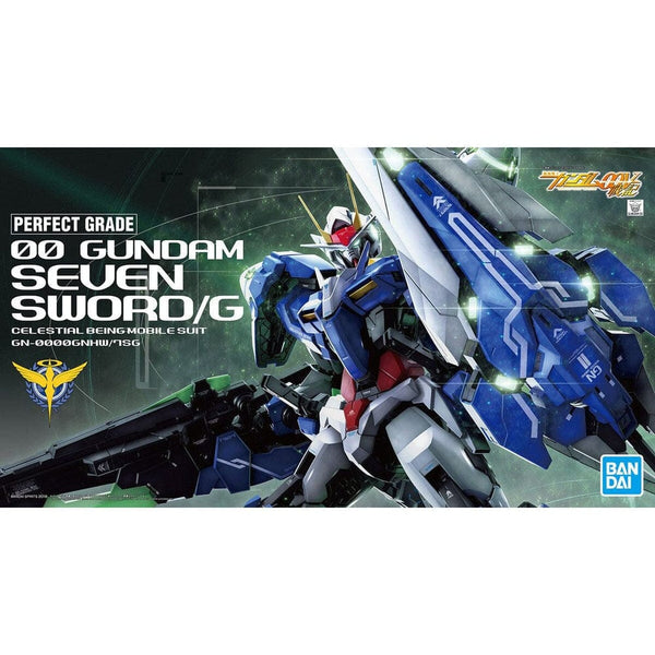 PG 00 Gundam Seven Sword/G Model Kit Bandai Namco
