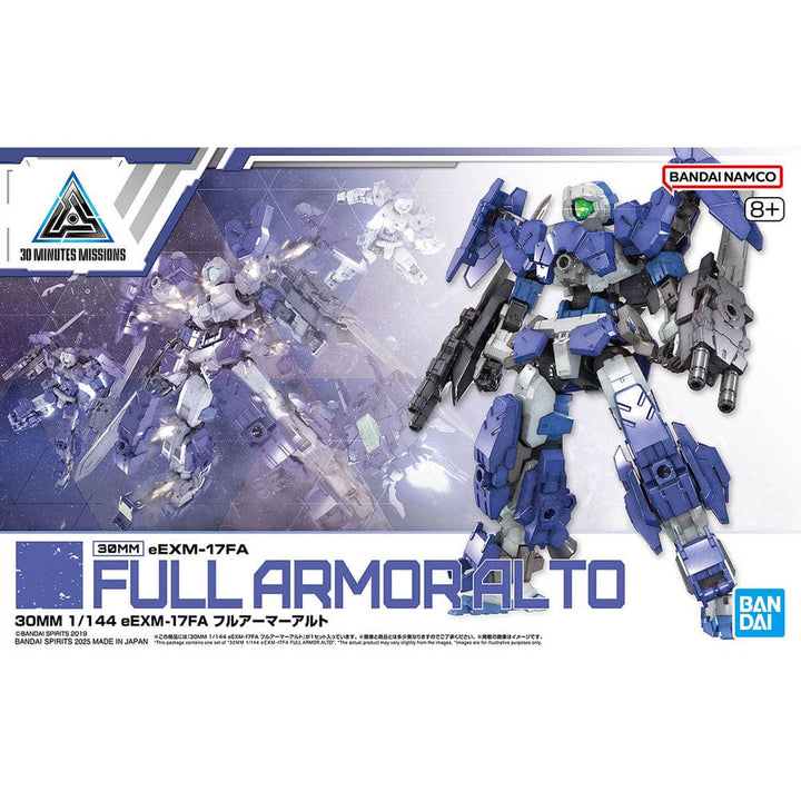 30MM: #67 eEXM-17FA Full Armor Alto Model Kit Bandai Namco