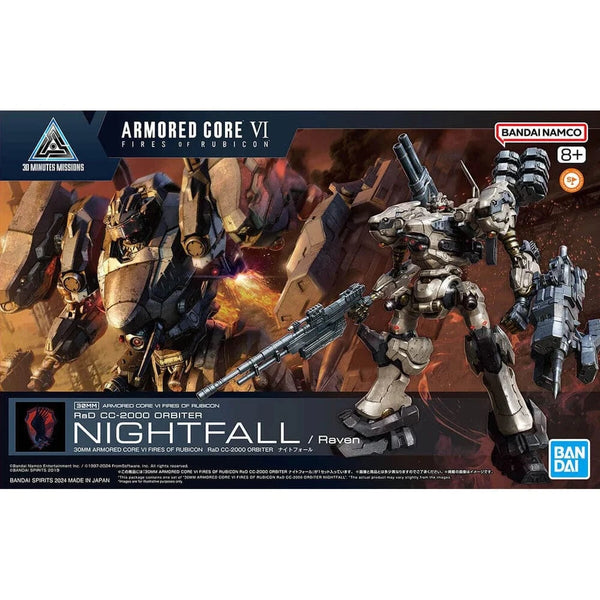 30MM: Armored Core VI Fires for Rubicon - RaD CC-200 Orbiter Nightfall Model Kit Bandai Namco