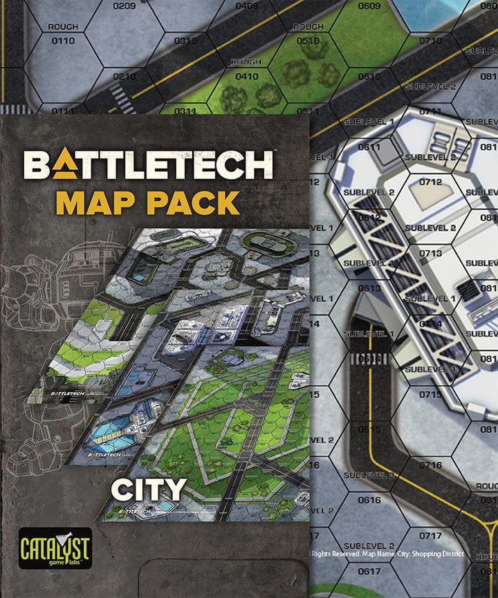 BattleTech: Map Pack - Cities Model Kit Alliance Games Distribution