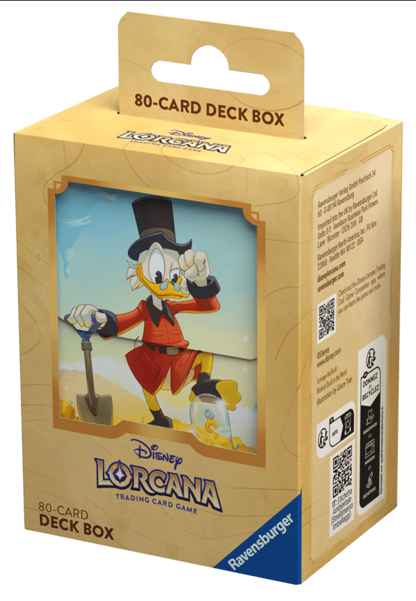 Lorcana: Into the Inklands Deck Box - Scrooge McDuck Accessories Ravensburger