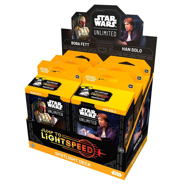 Star Wars: Unlimited - Jump to Lightspeed [x6] Spotlight Deck Display Non-Singles Asmodee