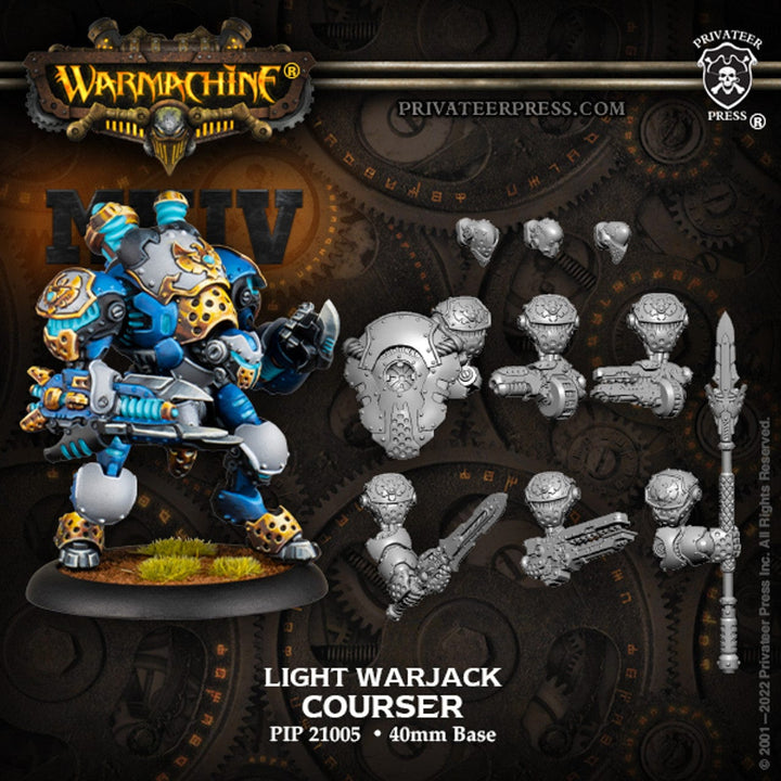 Warmachine MKIV: Cygnar Storm Legion - Courser Model kit Steamforged