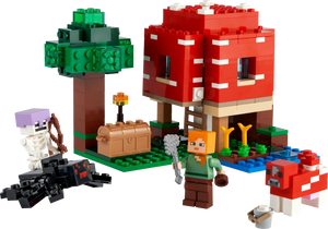 LEGO® Minecraft The Mushroom House 21179