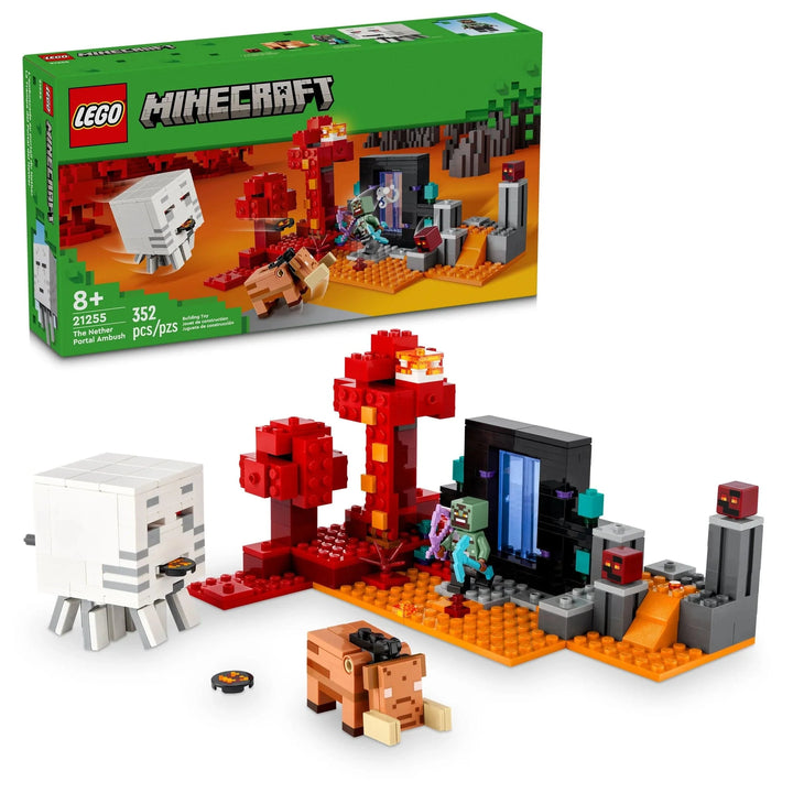 LEGO® Minecraft® The Nether Portal Ambush 21255 LEGO LEGO