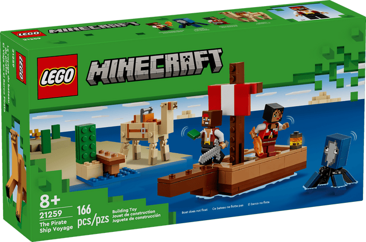 LEGO® Minecraft® The Pirate Ship Voyage 21259 LEGO LEGO