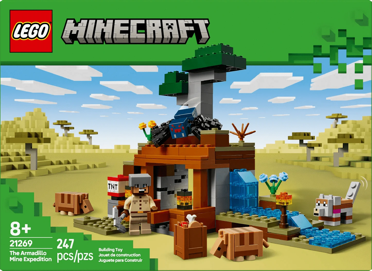 LEGO® Minecraft® The Armadillo Mine Expedition 21269 – Flipside Gaming