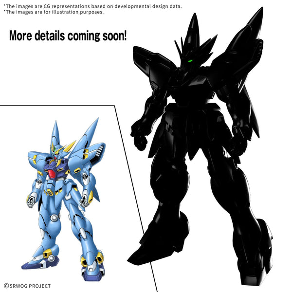 HG Super Robot Wars OG: Huckebein (PTX-08R) Model Kit Bandai Namco