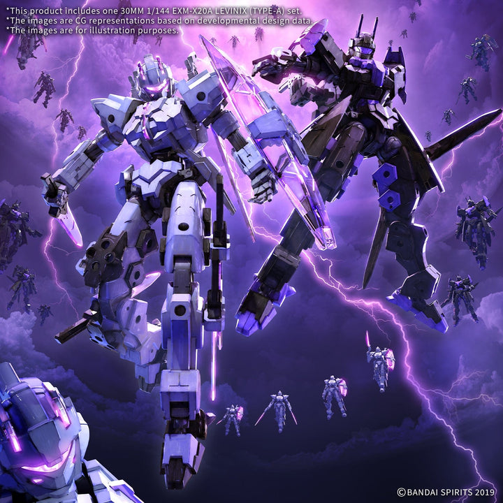 30MM: #73 EXM-X20A Levinix (Type-A) Model Kit Bandai Namco
