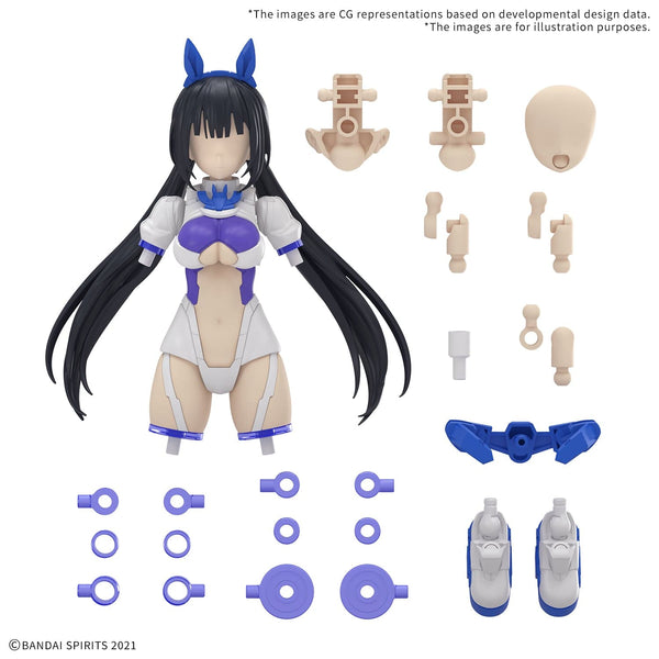 30MS: Option Parts - Set 21 (Sprint Costume) [Color B] Model Kit Bandai Namco