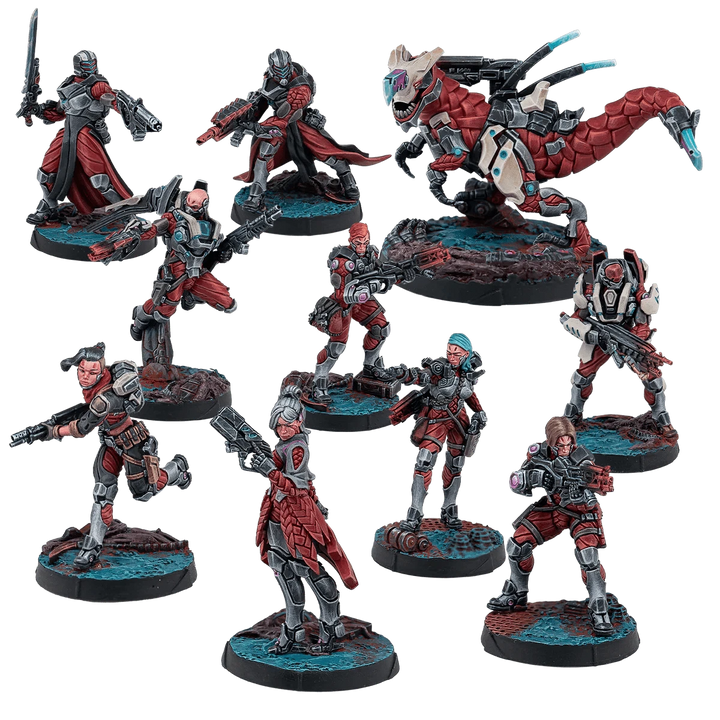 Combined Army Next Wave Action Pack Model Kit Corvus Belli