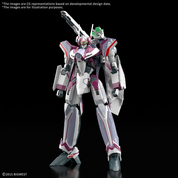Macross Delta HG VF-31C Siegfried (Mirage Farina Jenius use) Deluxe Set Model Kit Bandai Namco