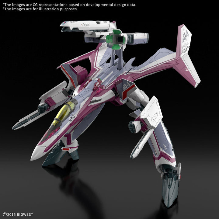 Macross Delta HG VF-31C Siegfried (Mirage Farina Jenius use) Deluxe Set Model Kit Bandai Namco