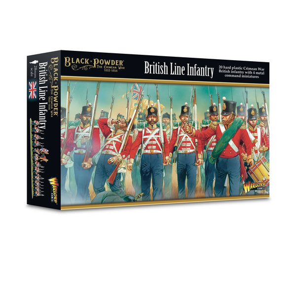 Crimean War British Line infantry (plastic) Model Kit Warlord Games