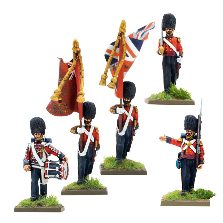 Crimean War British Foot Guards command Model Kit Warlord Games