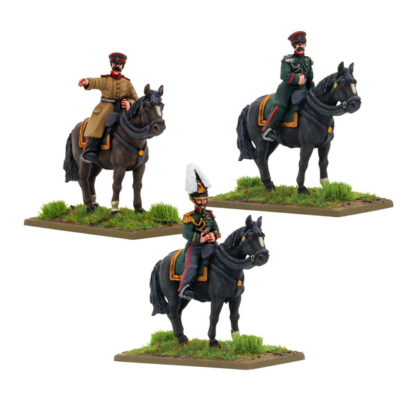 Crimean War Russian Generals & Officers Model Kit Warlord Games