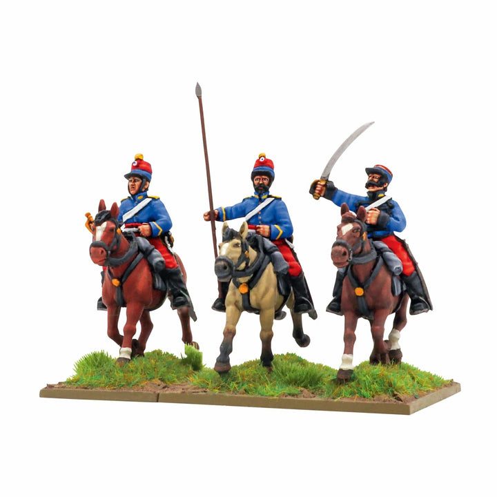 Crimean War French Chasseurs d'Afrique command Model Kit Warlord Games